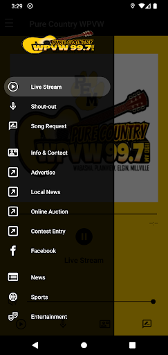 WPVW Radio Screen 3