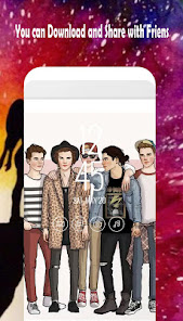 Captura de Pantalla 2 One Direction Wallpaper HD android