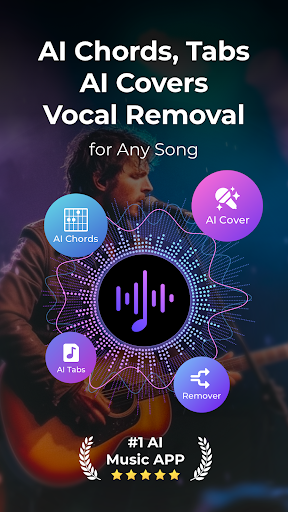 Android application Lamucal: AI Tabs,Chords,Tuner screenshort