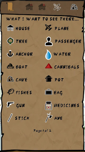Map for The Forest Screen 3