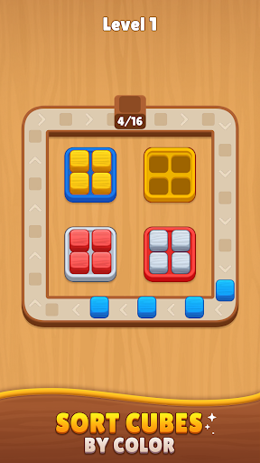 Wood Factory - Color Sort Game