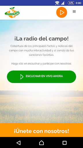 Radio Naranjaty Screen 2