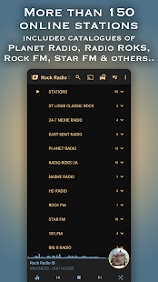 Rock Music online radio Screenshot