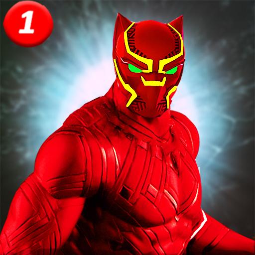 Download Black speed hero Monster Panther Game : Flash War APK