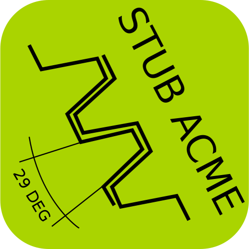 Stub ACME Thread Calculation