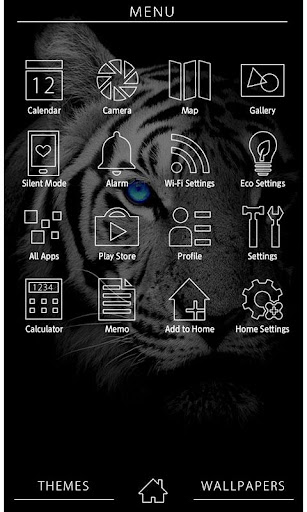 Theme -Blue Eye of the Tiger- Screen 3