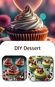 DIY Dessert : Cake & Ice Cream