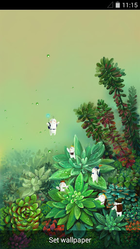 Tiny Adventurer Live Wallpaper Screen 2