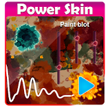 Paint blot Poweramp Skin icon