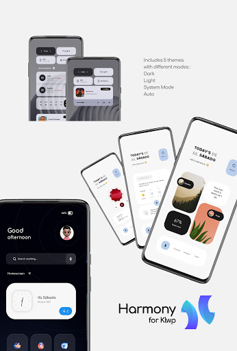 Android application Harmony for KLWP screenshort