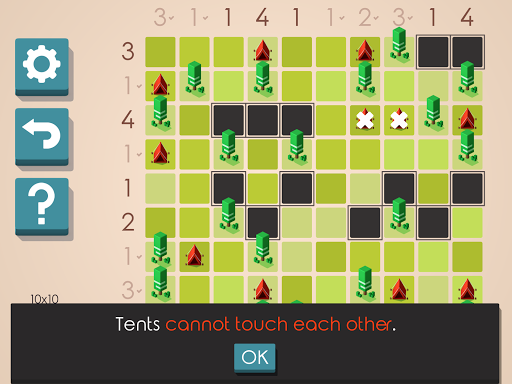 Tents and Trees Puzzles 1.6.19 screenshots 8