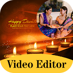 Cover Image of Télécharger Diwali Photo Frame & Video Mak  APK