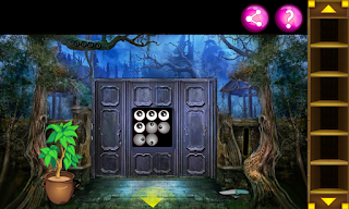 Eyes Door Escape Game - Screenshot 2