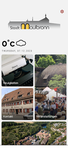 Android application Stadt Maulbronn screenshort