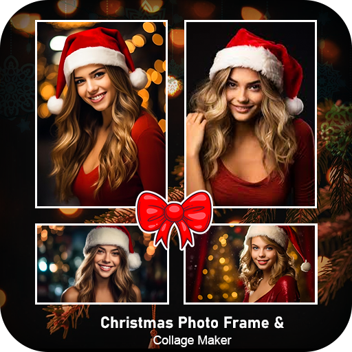 Christmas Photo Collage Frames