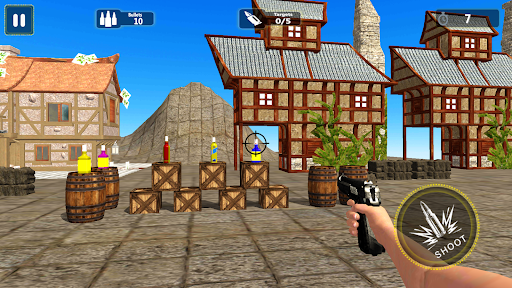 Bottle Shooting: 3D Gun Games Screen 3