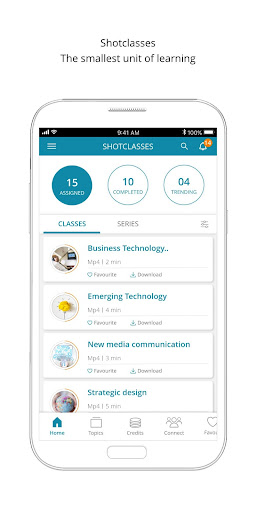 Android application Shotclasses screenshort