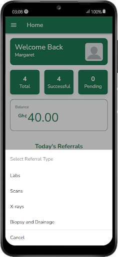 Precious Gem Referral App Screen 3
