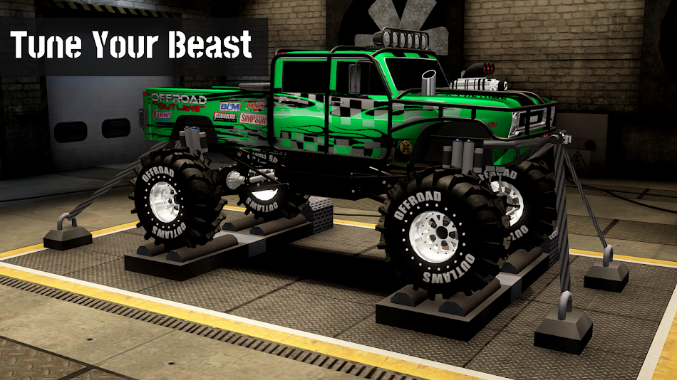 #10. Offroad Outlaws (Android) Ved: Battle Creek Games, LLC