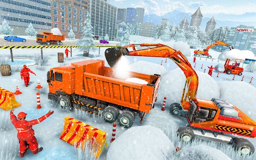 JCB Game 2021: Snow Excavator Screen 2