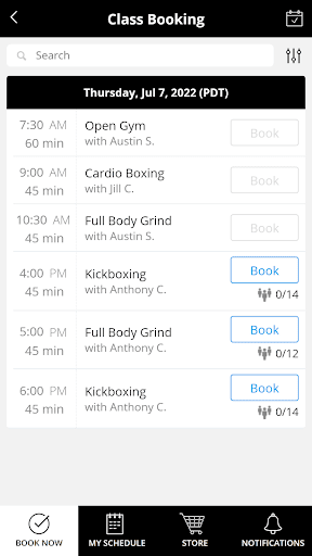 GOLO Boxing Screen 2