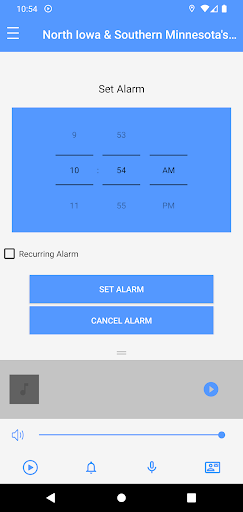 Android application 103.7 The Fox screenshort