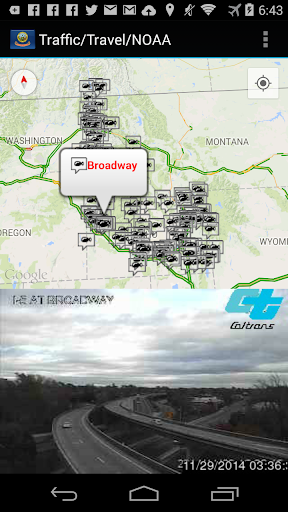 Idaho Traffic Cameras Screen 2