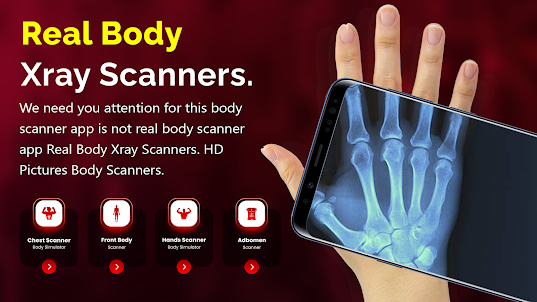 X-Ray Body Camera Scanner