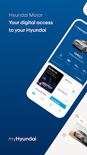 Android application myHyundai screenshort