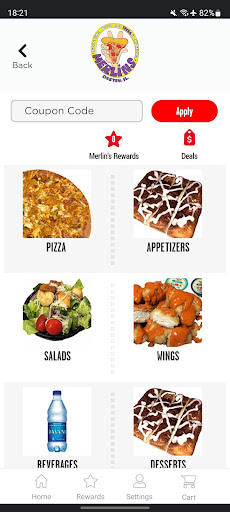 Merlins Pizza Screen 2