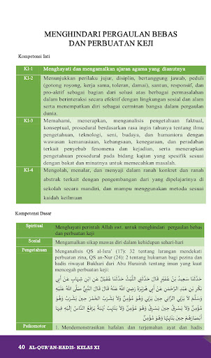 Al-Qur'an Hadis MA XI 2020 screenshot 4