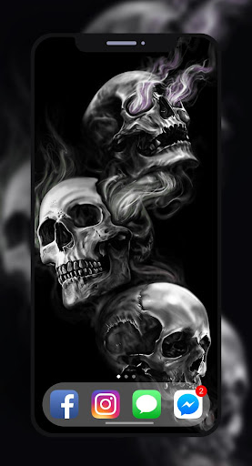 Awesome Skull Wallpapers - Ba Screen 2