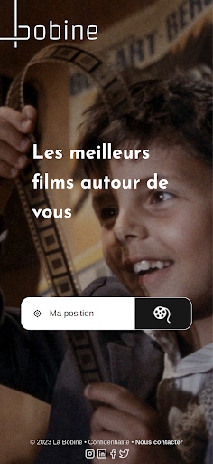 Android application La Bobine : Guide cinéma screenshort