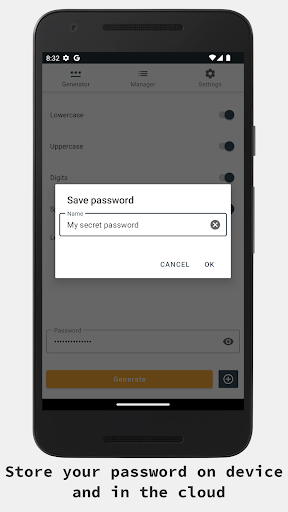 Password Generator Screen 3