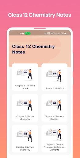 Android application Class 12 Chemistry Notes screenshort