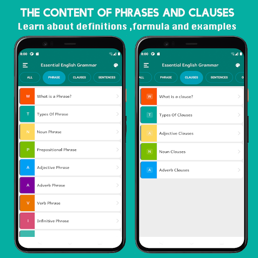 Essential English Grammar Screen 2