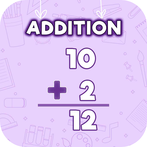 Learn Math Addition Quiz App  Icon