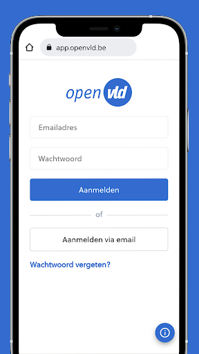Open Vld App Screen 2