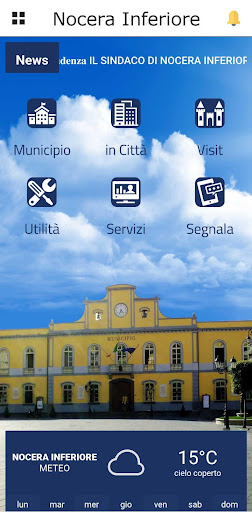 Android application Nocera Inferiore screenshort