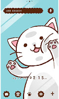 screenshot of Cute wallpaper-Trapped Cat-