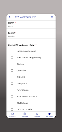 MJ Åkeri Screen 3