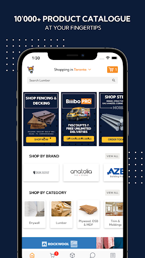 Android application Biiibo screenshort