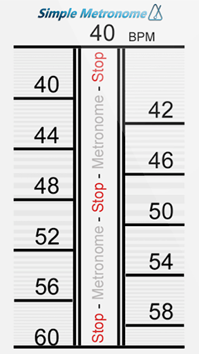 Simple Metronome Screen 3