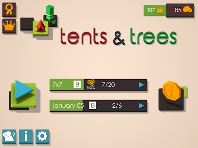 Tents and Trees Puzzles 18