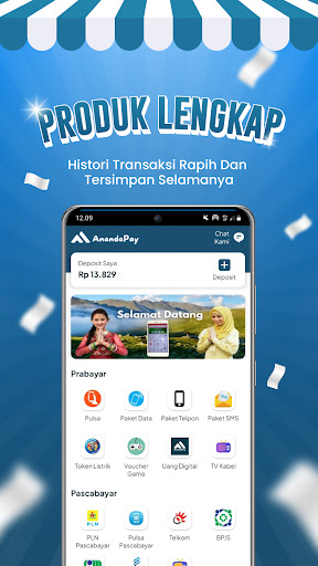 AnandaPay - Pulsa & PPOB Screen 3