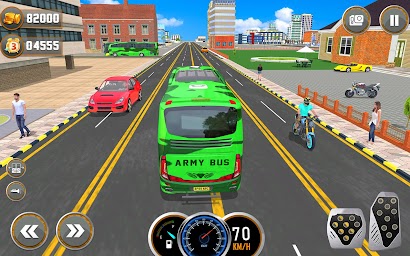 Army Bus Driving Games 3D