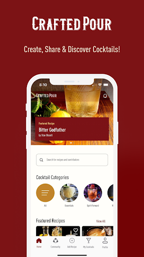 Android application Crafted Pour screenshort