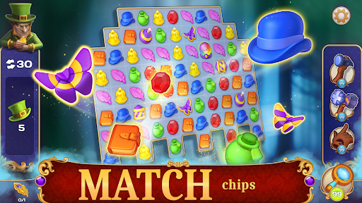 Android application Match・Match 3 puzzle adventure screenshort