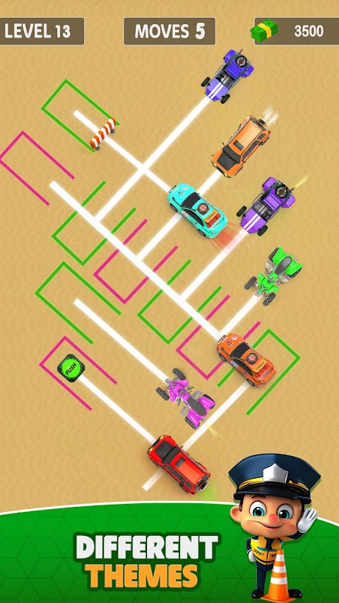 Car Parking Order Car Gamesのおすすめ画像5