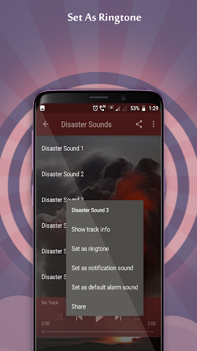 Disaster Sounds Screen 3
